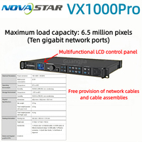 Harga Terbaik Novastar VX1000Pro Prosesor Video LED Dua-dalam-Satu untuk Kontrol Video Pertunjukan Panggung atau Tampilan Gambar Supermarket