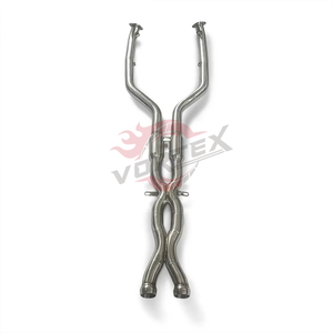 Tubo de Escape Intermedio de Acero Inoxidable de Alto Rendimiento Vortex con Acabado Espejo para M3 E92 V8 4.0L 2008-2013, para Carreras y Tuning - Product Image 1