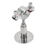 Support de tuyau réglable Snaplock pour la fixation des conduites d'eau et de gaz avec finition polie, personnalisable OEM, marque Yijia, modèle 19-219