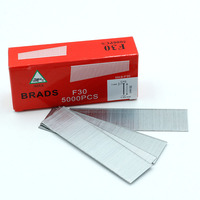 Clous à tête plate galvanisés série F de 30 mm en gros, agrafes pour meubles, clous F30