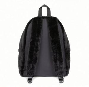 Autumn and Winter Women's Furry <b>Backpack</b> New <b>Simple</b> Plush Faux Fur <b>Backpacks</b> Korean Version Fashionable Women <b>Backpacks</b> - Product Image 3