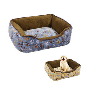 Orthopädisches Hundebett Rechteckig mit Polster Weiches Welpenbett Wasserdicht Umweltfreundlich Heizbar Atmungsaktiv Abnehmbarer Bezug Karton - Product Image 5