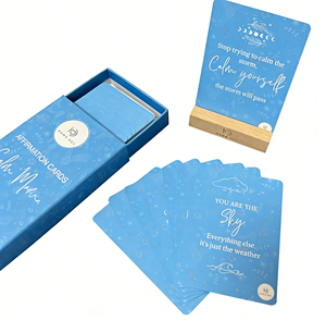 Cartes à jouer en PVC personnalisées, faible MOQ, imperméables, lavables, avec boîte personnalisée, service OEM - Product Image 3