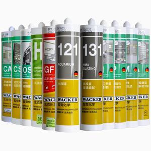 WACKER DA/MN/CS/GM 121 131 130/OS/SN/GP/HA 107 E41/E43 Mastic silicone électronique pour aquariums et verre, qualité alimentaire et médicale - Product Image 1