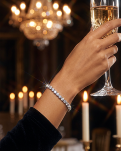 Elegante Cadena y Pulsera <span class=keywords><strong>de</strong></span> Eslabones Tipo Tenis <span class=keywords><strong>de</strong></span> 3mm con Incrustaciones <span class=keywords><strong>de</strong></span> Acero Inoxidable, Resistente al Agua, Regalo <span class=keywords><strong>para</strong></span> <span class=keywords><strong>Mujer</strong></span>, Chapado en Plata, Joyería Moderna - Product Image 1