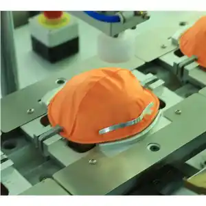 2024 Fully Automatic 1 To 1 Ultrasonic Cup Mask Machine Flat Non-woven Fabrics