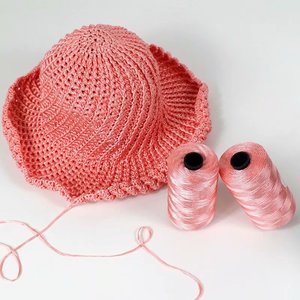 Fil fantaisie mélangé viscose Dimuni 3mm 100g/rouleau pour <span class=keywords><strong>tricot</strong></span> à la main, chapeaux d'été, sacs, <span class=keywords><strong>crochet</strong></span>, teinture DIY, tissage, <span class=keywords><strong>couture</strong></span> - Product Image 4