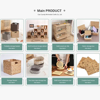 Panier de rangement moderne et écologique en corde de papier ajouré, bicolore, multifonctionnel, taille personnalisable, pour la décoration de la maison