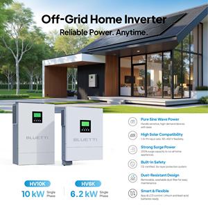 Système de stockage d'énergie <span class=keywords><strong>solaire</strong></span> domestique 10kW HV10K haute capacité compatible avec générateur et panneaux photovoltaïques pour l'Afrique - Product Image 1