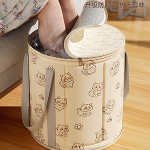 Travel Folding Foot <b>Bath</b> Bucket Calf High Deep Portable Foot <b>Bath</b> Tub For Dormitory And Home Use Constant Temperature Basin - Product Image 2