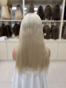 Parrucche Frontali in Pizzo HD Svizzero con Capelli Umani Vergini all'Ingrosso, Trasparenti e Traspiranti, dall'Aspetto Naturale - Product Image 3