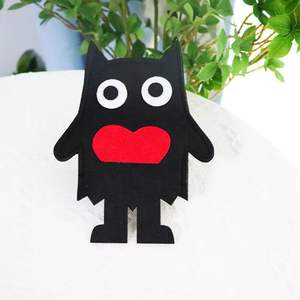 Ensemble de marionnettes en feutre Monstre émotionnel, livre <span class=keywords><strong>d</strong></span>'images, jouet de narration, jouet de couleur <span class=keywords><strong>d</strong></span>'humeur, jouet éducatif pour enfants - Product Image 4