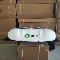 DEFU Universelle Dachklimaanlage Auto 12V/24V Scroll-Kompressor 7500-10500 BTU Kühlleistung 400-800W Leistung 50-60dB