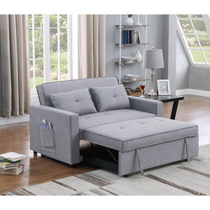 Socio Futón Sofá Cama Convertible Silla Plegable Sleeper Tres Asientos Sofá Cama <span class=keywords><strong>Comprar</strong></span> Sofá Cama LALA - Product Image 1