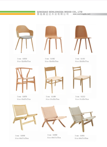 <strong>Set</strong> <strong>of</strong> <strong>4</strong> Contemporary <strong>Oak</strong> <strong>Dining</strong> <strong>Chairs</strong> with Stable Wooden Backrest and Fabric Upholstery Restaurant Stool for Home &amp; Villa Use - Product Image 5