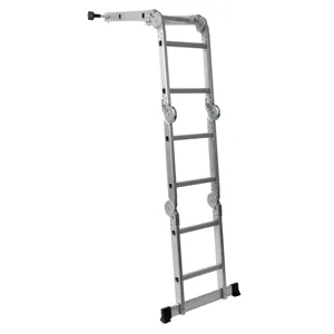 4X3 Rungs Với Kim Loại 150Kg Đa Chức Năng Gấp Siêu Thang