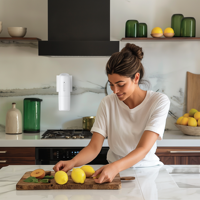 Diffuseur d'arômes portable pour la maison, machine de diffusion d'arômes sans eau avec contrôle Bluetooth, prise secteur, avec veilleuse