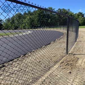 Alta calidad 8 pies 6 calibre ciclón alambre cadena enlace valla carril superior - Product Image 3