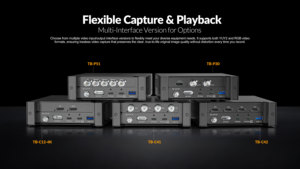 AVMATRIX <span class=keywords><strong>TB</strong></span>-C41 Estación de Captura Thunderbolt SDI de 4 Canales, Ultra Velocidad de 40 Gbps con PD de 60 W para Producción en Vivo - Product Image 3