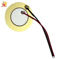 Buzzer piézoélectrique à décibels élevés de 12/15/18/20/27/35/50 mm, buzzer en céramique piézoélectrique personnalisé pour équipement industriel