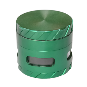 New Arrival Cheap 63 Mm Wholesale Price Custom Logo Unique Bulk High Quality Side Window <b>Herb</b> Grinder <b>for</b> <b>Smoking</b> - Product Image 4