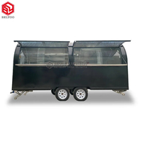 Concession d'usine Food Trailer Mini Hot Dog Stand Food Trucks à vendre Ice Cream Cart Mobile Kitchen Food Trailer