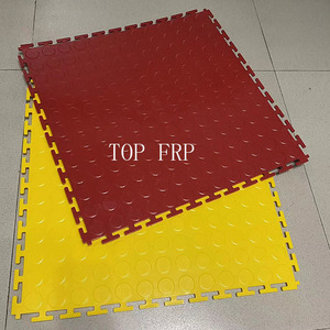 6mm Garage Interlocking PVC Flooring Car Repair Shop Industrial Warehouse PVC Floor Tiles - Product Image 6