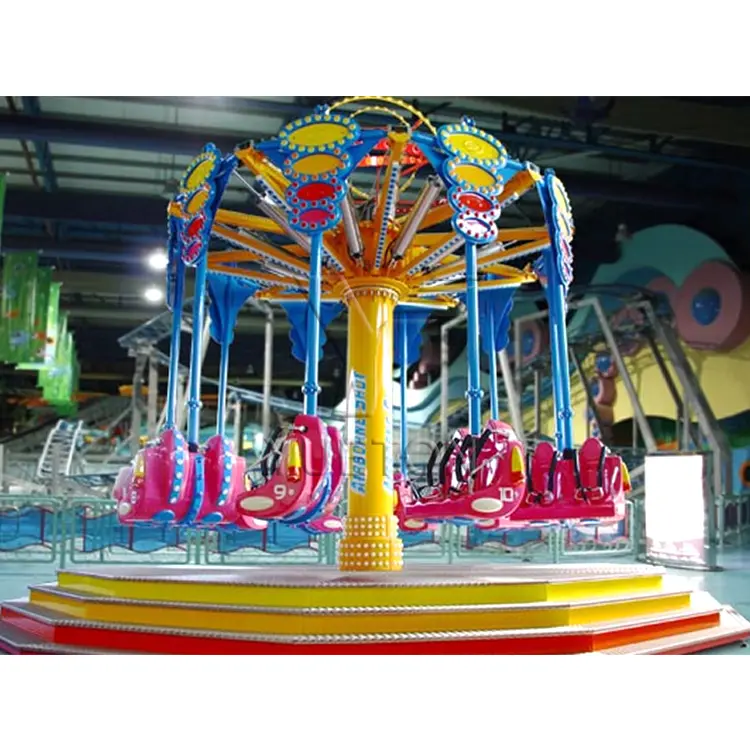 Thrill Extreme Air Shooting Hot Sale Rotary Amusement Sky Shooter Ride