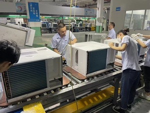 เครื่องปรับอากาศไฮบริดแบบติดหน้าต่าง Deye 12000BTU ใช้พลังงานแสงอาทิตย์ ACDC ระบบทำความเย็นและความร้อน 110v/220v ความถี่แปรผัน เสียงเบา สำหรับบ้าน ใช้คอมเพรสเซอร์ GMCC-Toshiba - Product Image 5