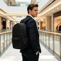 Sac à dos professionnel personnalisé pour homme, en polyester imperméable, pour ordinateur portable, idéal pour le bureau et les voyages, faible MOQ, directement de l'usine