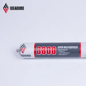 Ydl 300 Ml/Pastic Kartrid Super Weatherproof 8800 Silicone Sealant untuk Fasad Bangunan