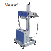 Tuyaux en PVC Câble Imprimante laser en ligne 30w 60w Co2 Prix d'usine de la machine de marquage laser volante