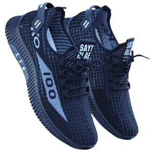 Nuovi Arrivi Primavera-Estate: Scarpe Sportive Casual Unisex con Rete Traspirante, Suola Morbida e Design Slip-On per Uomo - Product Image 5