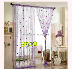 <span class=keywords><strong>Rideau</strong></span> décoratif <span class=keywords><strong>à</strong></span> <span class=keywords><strong>franges</strong></span> pour porte avec panneau mural floral, séparateur de pièce, écran <span class=keywords><strong>à</strong></span> pompons, décorations pour la maison - Product Image 4