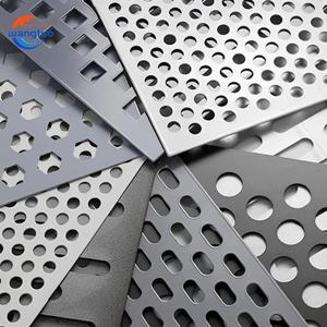 Trung Quốc Nhà Cung Cấp Vòng Kim Loại Đục Lỗ Lưới 0.2Mm-20Mm Độ Dày Mạ Kẽm Đục Lỗ Tấm Thông Gió Kim Loại Đục Lỗ Lưới - Product Image 1