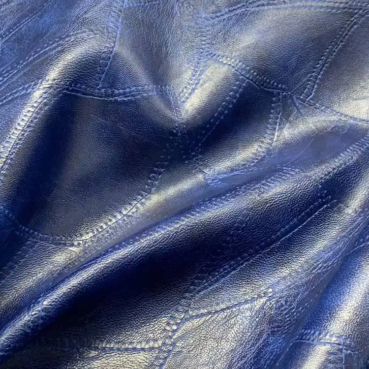 الصين تصنيع لينة شعور اليد جلد صناعي من الكلوريد متعدد الفينيل للأريكة