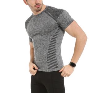 Nouveau style Vente en gros Vêtements de sport Fitness Entraînement Vêtements de sport pour hommes Gym Sport T-shirt sans couture - Product Image 6
