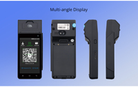 Terminal Punto de Venta Móvil Android para Minoristas, Caja Registradora Z90 Mini, Sistema POS Portátil con Lector de Códigos de Barras y Lector de Tarjetas
