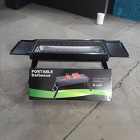 Nouveau grand barbecue portable pliable pour usage domestique et camping en extérieur, idéal pour cadeau, vente en gros 2026