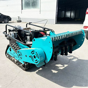 Cortacéspedes <span class=keywords><strong>de</strong></span> movimiento sobre orugas para exteriores, desbrozadora rotativa para eliminación <span class=keywords><strong>de</strong></span> malezas con servicio posventa garantizado - Product Image 5