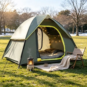 Carpa <span class=keywords><strong>de</strong></span> Camping Impermeable <span class=keywords><strong>de</strong></span> Alta Calidad, Personalizable en Varios Colores, Carpa Inflable <span class=keywords><strong>de</strong></span> Doble Capa para Acampar en la <span class=keywords><strong>Playa</strong></span> y Viajes <span class=keywords><strong>de</strong></span> Ocio - Product Image 4
