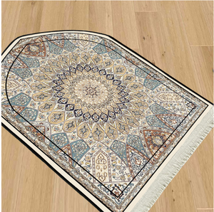 Tapis de prière musulman <span class=keywords><strong>pour</strong></span> le Hajj à <span class=keywords><strong>la</strong></span> <span class=keywords><strong>Mecque</strong></span>, épaissi, à franges, <span class=keywords><strong>pour</strong></span> adultes, tapis de prière, approvisionnement direct d'usine - Product Image 5