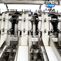 Machine d'emballage industrielle pour biscuits Pocky, machine d'emballage de biscuits en bâtonnets, ligne d'emballage flow pack pour biscuits en bâtonnets