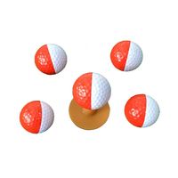 Balle de golf, balle d'entraînement de golf, différentes couleurs, haute qualité, design bicolore - combinaison rouge et blanc ou noir et blanc