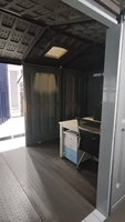 Shed WooWild – Cabine mobile intelligente préfabriquée, écologique, portable, à énergie solaire, isolée et étanche, pour entrepôt ou atelier