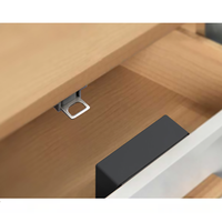 Serrure de meuble NFC pour tiroir, armoire de bureau, serrure invisible, serrure à carte IC 13,56 MHz pour hôpital, atelier