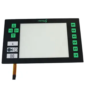 Pantalla táctil capacitiva de 12 "JC5/JC6, gran resistencia jacquard, máquina de moldeo por inyección, pantalla táctil