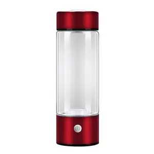 430毫升氢水瓶便携式氢水离子发生器可充电富氢水玻璃杯
