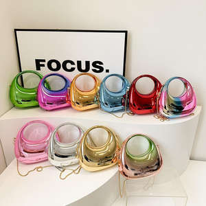 Sac sous le bras en acrylique pour femme, nouveau modèle 2025, sac à main tendance, sac à main scintillant - Product Image 1