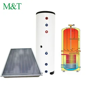 Manufacturer Factory Design High Quality Low Cost Durable Built-in Hotel Bathroom Used Solar Storage Water Heater